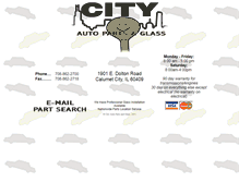 Tablet Screenshot of cityautoparts.net